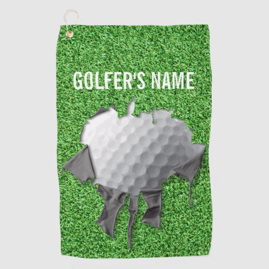 Serviette De Golf Balle de golf Torn (personnalisable) (Devant)