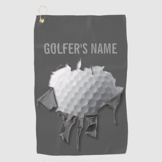 Serviette De Golf Balle de golf Torn (personnalisable) (Devant)