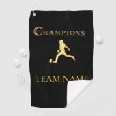 SERVIETTE DE GOLF BALLON DE FOOT AMÉRICAIN (En situation)
