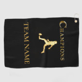SERVIETTE DE GOLF BALLON DE FOOT AMÉRICAIN (Horizontal)