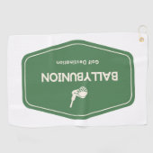 Serviette De Golf Ballybunion Irlande Destination Golf (Horizontal)