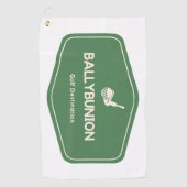 Serviette De Golf Ballybunion Irlande Destination Golf (Devant)