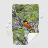 Serviette De Golf Baltimore Oriole (En situation)