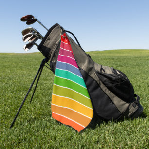 Serviette De Golf Bandes d'art pop