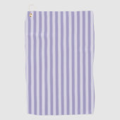 Serviette De Golf Bandes pourpres (Devant)