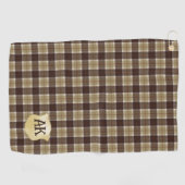 Serviette De Golf Bannockbane Original Tartan écossais (Horizontal)