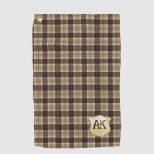 Serviette De Golf Bannockbane Original Tartan écossais (Devant)