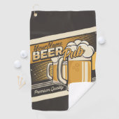 Serviette De Golf Bar de pub de bière froide Premium personnalisé (En situation)
