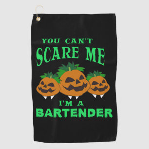 Serviette De Golf Bartender Halloween