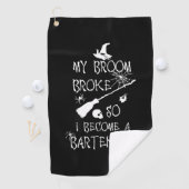 Serviette De Golf Bartender Halloween (En situation)