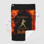 Serviette De Golf Baseball (En situation)