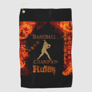 Serviette De Golf Baseball