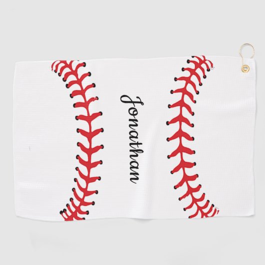 Serviette De Golf Baseball Stitching Design Golf Towel (Horizontal)