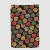 Serviette De Golf Basketball Pattern (Devant)