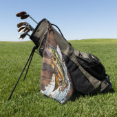 Serviette De Golf Basse de sonnerie partie pêche (Vert)