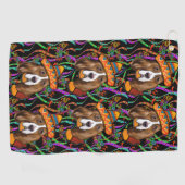 Serviette De Golf Basset hound (Horizontal)