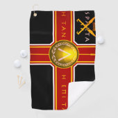 Serviette De Golf Bataille de Sparte (En situation)