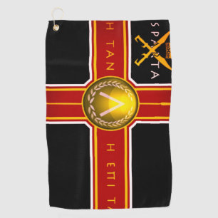 Serviette De Golf Bataille de Sparte