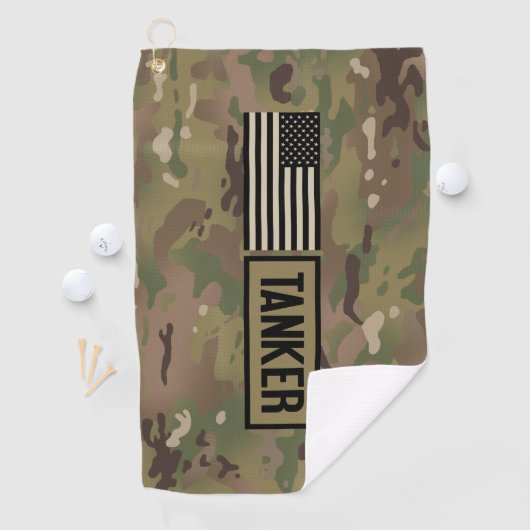 Serviette De Golf Bateau-citerne (camouflage) (En situation)