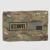 Serviette De Golf Bateau-citerne (camouflage) (Horizontal)