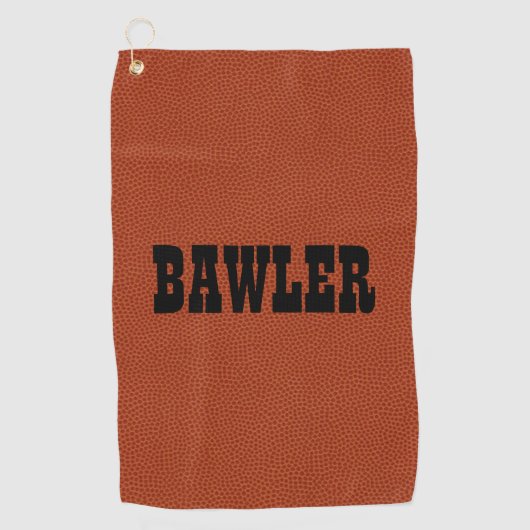 Serviette De Golf Bawler Baller (Devant)
