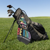 Serviette De Golf Be Kind Sensibilisation sur l'autisme Conception c (Vert)