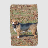 Serviette De Golf Beagle (Devant)