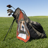 Serviette De Golf Beagle (Vert)