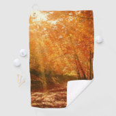 Serviette De Golf Beau automne (En situation)