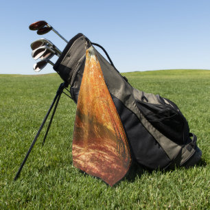 Serviette De Golf Beau automne