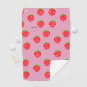 Serviette De Golf Beau été Berry (En situation)