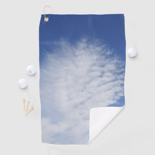 Serviette De Golf Beau nuage (En situation)