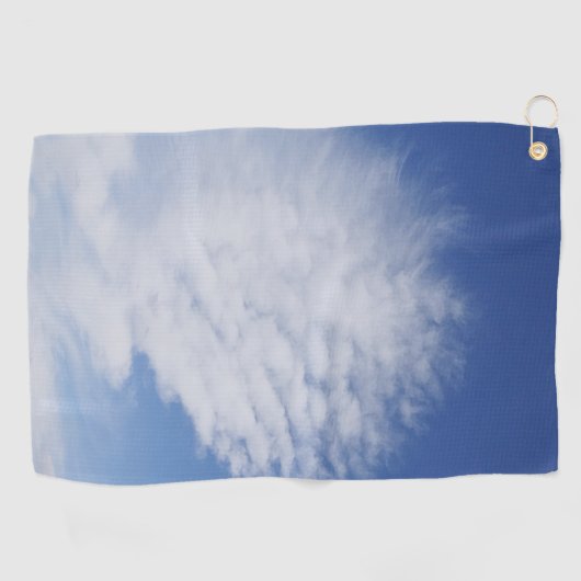 Serviette De Golf Beau nuage (Horizontal)