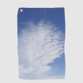 Serviette De Golf Beau nuage (Devant)