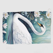 Serviette De Golf Beau Swan (Horizontal)