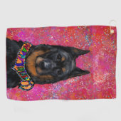 Serviette De Golf Beauceron (Horizontal)