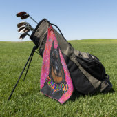 Serviette De Golf Beauceron (Vert)