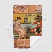 Serviette De Golf Beauté Beast Classic Fairy Tale Caractères (En situation)