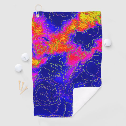 Serviette De Golf Beauté de la nature (En situation)