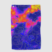 Serviette De Golf Beauté de la nature (Devant)