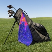 Serviette De Golf Beauté de la nature (Vert)