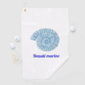 Serviette De Golf Beauté marine (En situation)