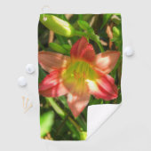 Serviette De Golf Beautiful Lily (En situation)