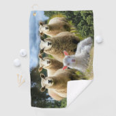 Serviette De Golf Bébé agneau mouton troupeau troupeau troupeau (En situation)