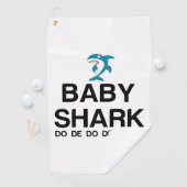 SERVIETTE DE GOLF BÉBÉ SHARK (En situation)