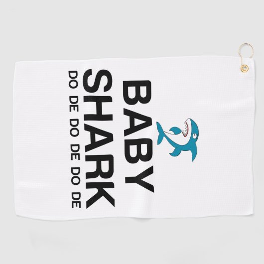 SERVIETTE DE GOLF BÉBÉ SHARK (Horizontal)