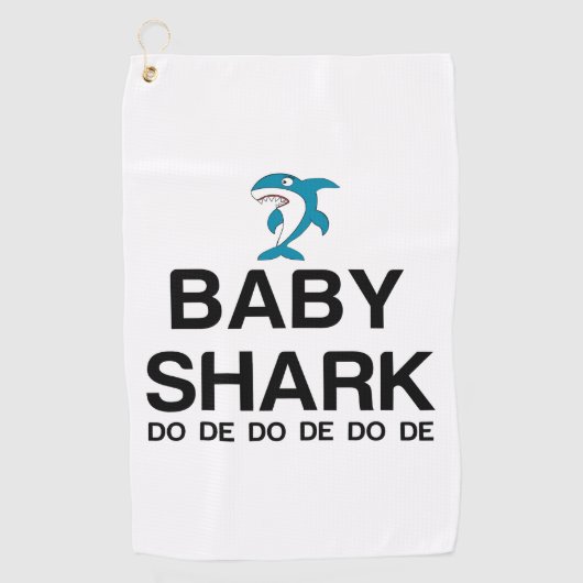 SERVIETTE DE GOLF BÉBÉ SHARK (Devant)
