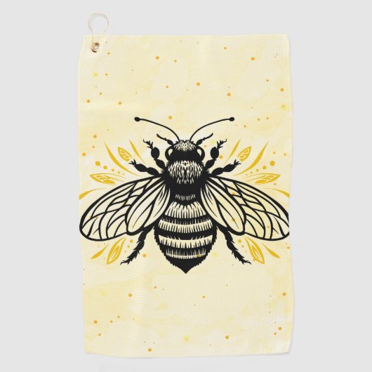 Serviette de golf Bee-yond Belle (Devant)