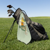 Serviette De Golf Beer Icons Golf Serviette (Vert)
