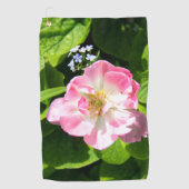 Serviette De Golf Belle tulipe rose (Devant)